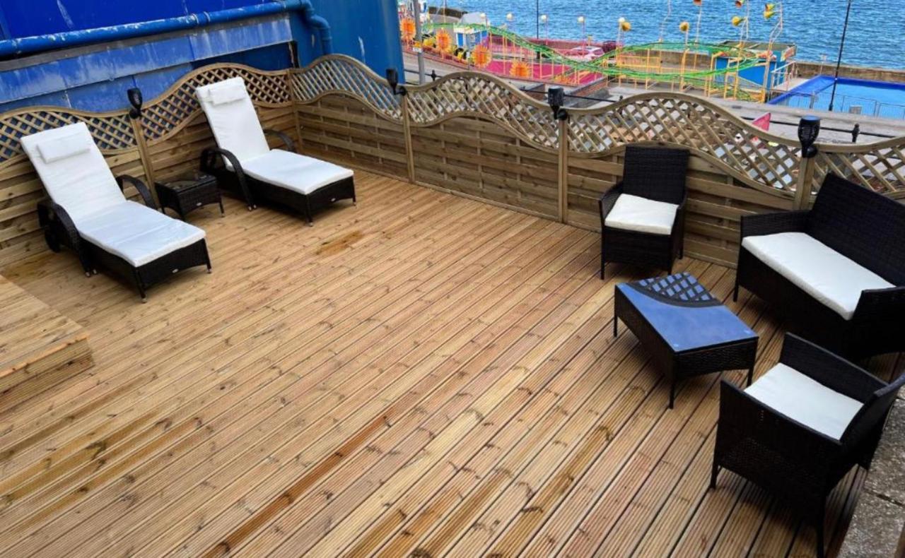 Sea View Apartment Large Balcony Whirlpool Bath 2 Bedrooms Sky Glass Tv บริดลิงตัน ภายนอก รูปภาพ